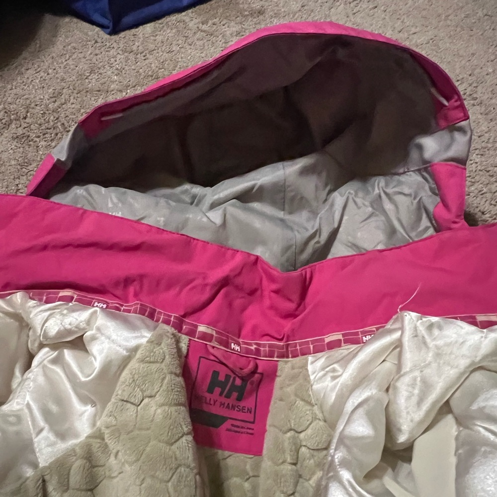 Helly Hansen Bright Pink Women's Hooded Ski Jacket - Picture 9 of 9